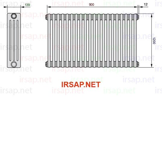 Радиатор IRSAP Tesi 41200/20 T23 CL 01